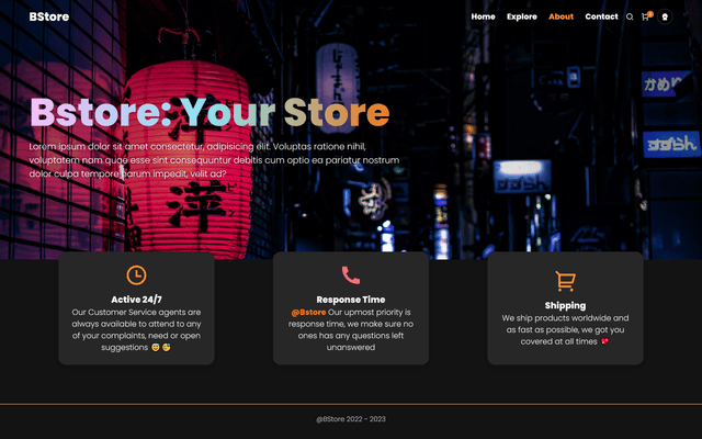 BStore Illustration