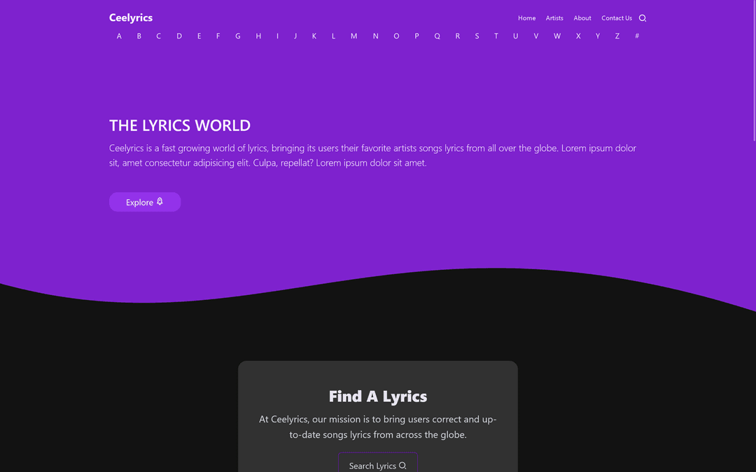 Ceelyrics Screenshot