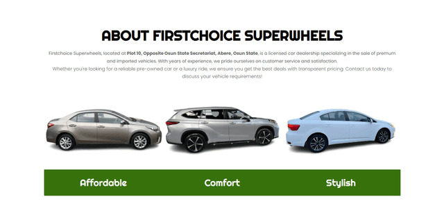 FC Superwheels Automotive Platform