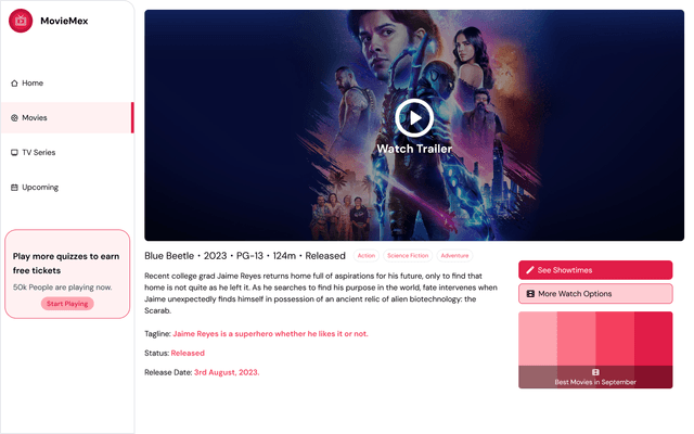 MovieMex Illustration